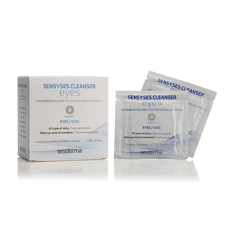 SENSYSES Салфетки для снятия макияжа с глаз