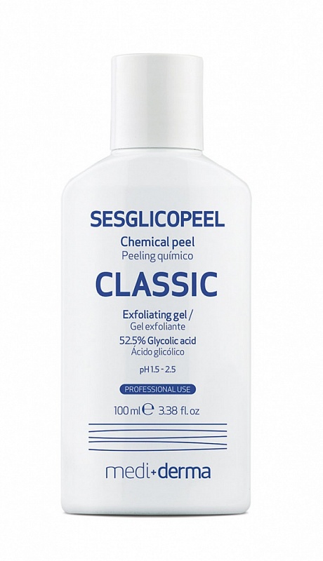 SESGLICOPEEL Classic – Гель-эсксфолиант с гликолевой кислотой, 100 мл