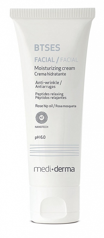 BTSES Facial moisturizing cream anti-wrinkle – Крем для лица против морщин увлажняющий, 100 мл